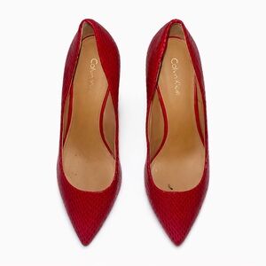 Calvin Klein Red Women's Shoes